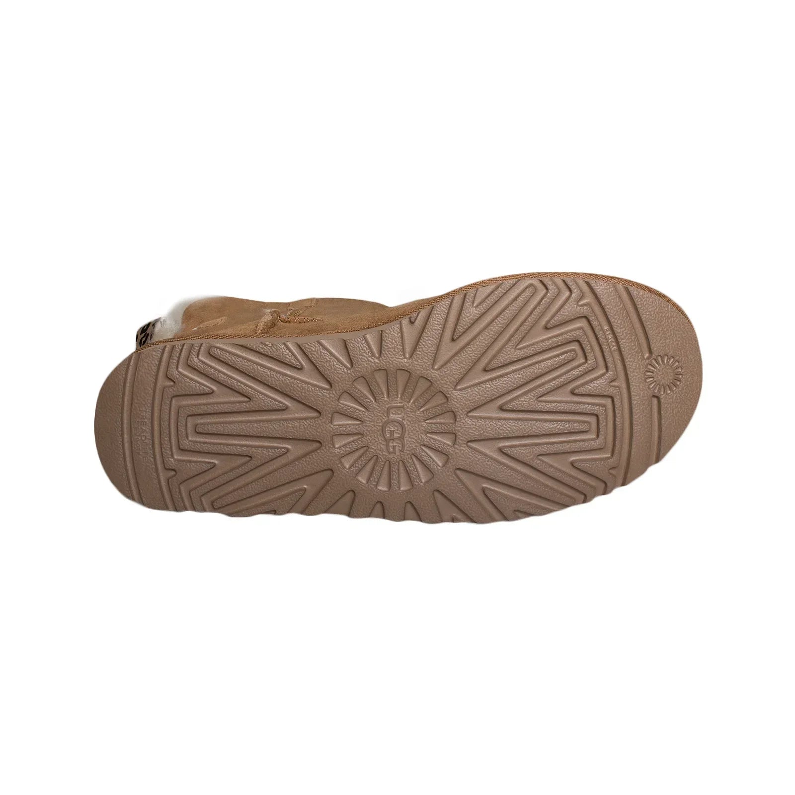 UGG Mini Bailey Bow II Exotic Chestnut Boots - Women's
