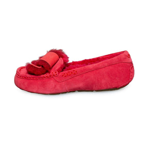 UGG Ansley Heritage Bow Ribbon Red Slippers - Women's