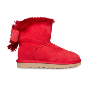 UGG Classic Heritage Bow Ribbon Red Boots - Women's