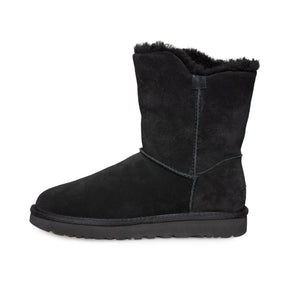 UGG Bailey Snaps Black Boots - Women's