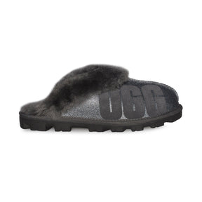 UGG Coquette Sparkle Charcoal Slippers - Women's