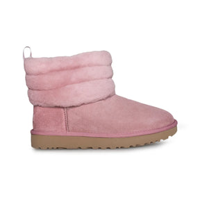 UGG Fluff Mini Quilted Pink Dawn Boots - Women's