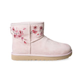 UGG Classic Mini Blossom Seashell Pink Boots - Women's